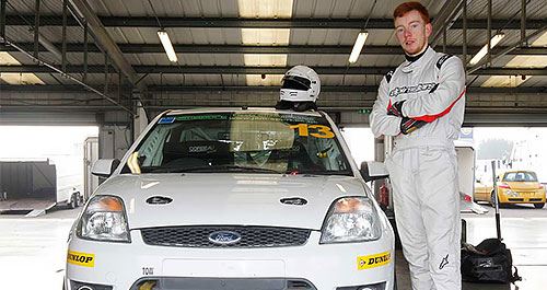 Sherwood Truck and Van Sponsor Ryan In Fiesta Championship